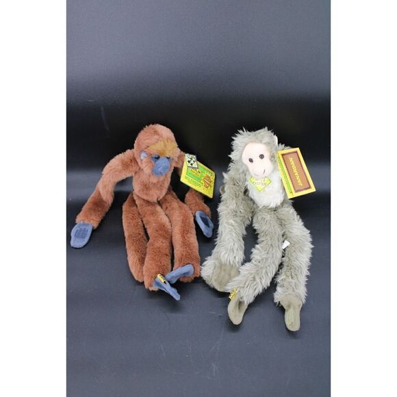 Wild Republic Primat Wilfredo Stuffed Plush Retired & Janardan 16" NWT - Picture 2 of 6